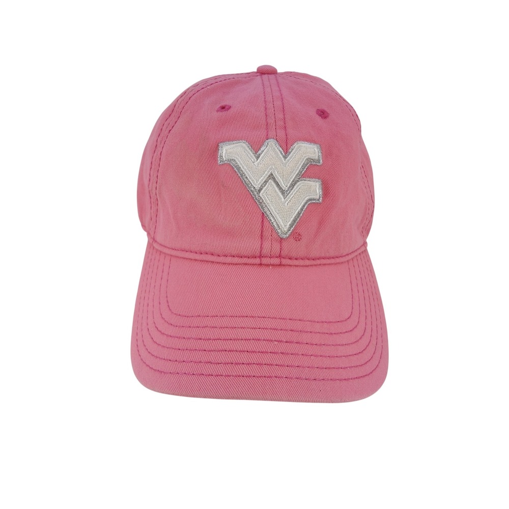 Fan Favorite WVU Mountaineers Hat Pink Excellent Adjustable Cap